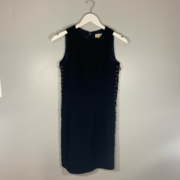 Michael Kors Navy Lace Dress - Picture 3 of 8
